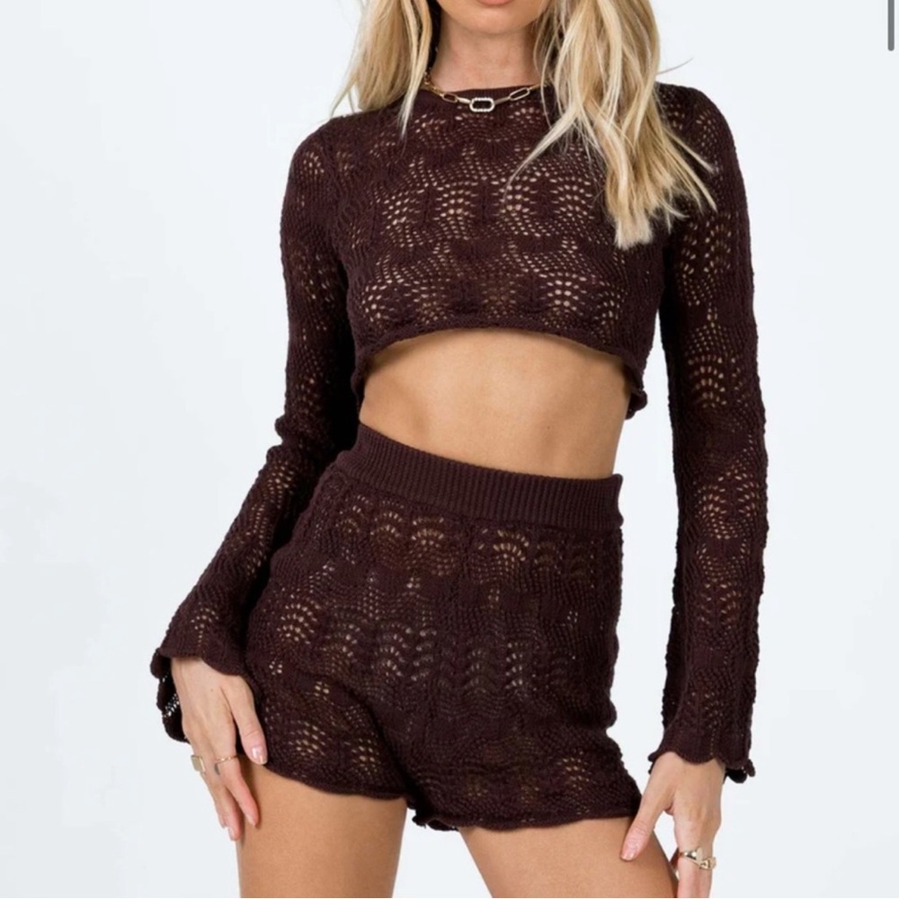 Princess Polly Brown Sweater Set